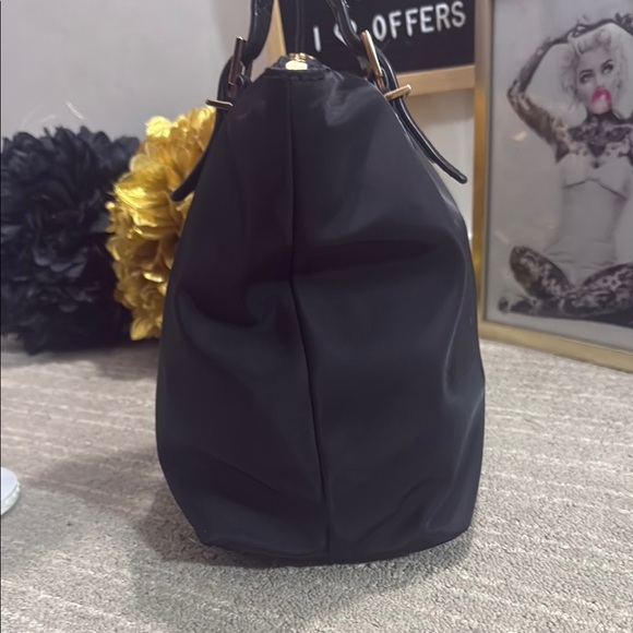 Kate Spade Black Tote with Gold Accents - Picture 10 of 12